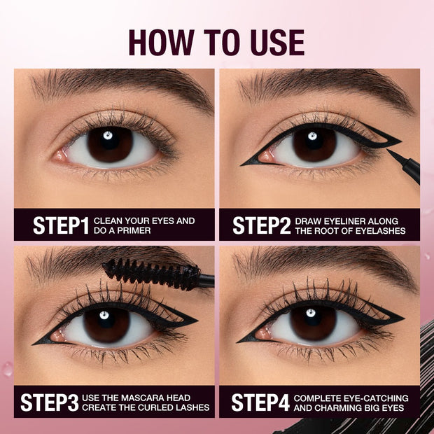 2 in 1 Eyeliner & Mascara