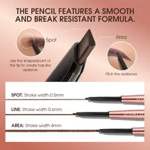 3 in 1 Eyebrow Pencil